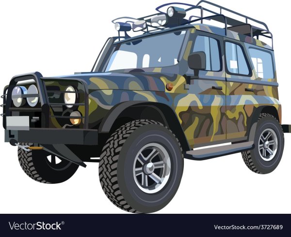 УАЗ Хантер вектор