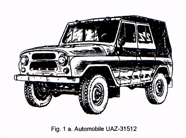 УАЗ 469 распечатка