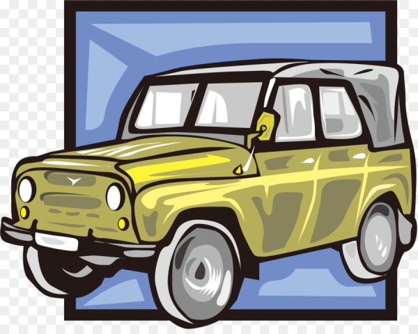 Мультяшный УАЗИК