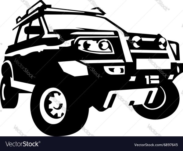 Off Road Jeep вектор Chevrolet Niva