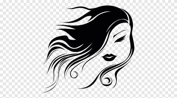 Прядь волос вектор