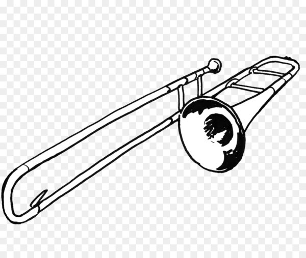 Тромбон раскраска