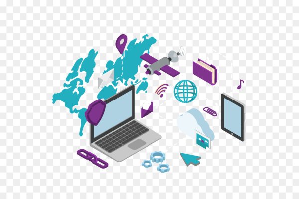 Информационные технологии на белом фоне