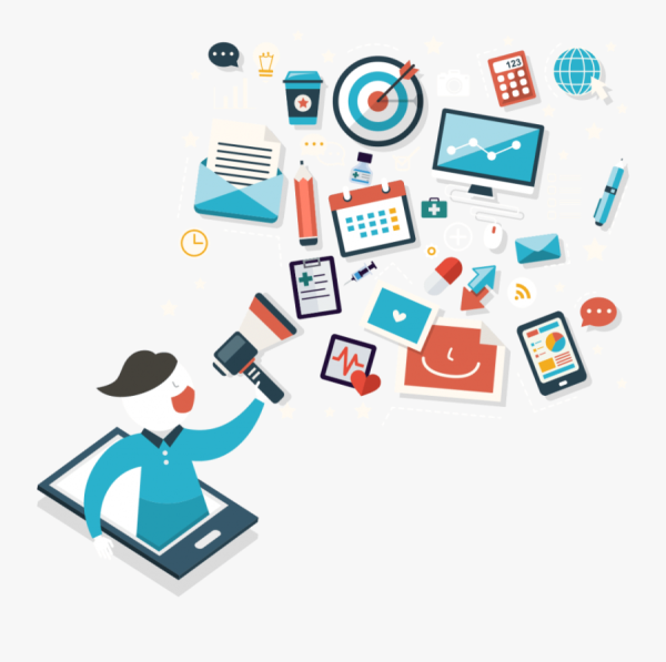 Маркетинг Векторная иллюстрация