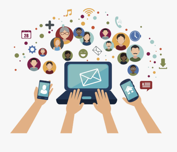 Социальные сети иллюстрации