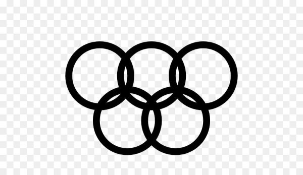 Векторные Олимпийские кольца