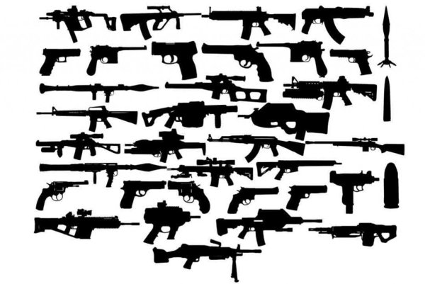 Силуэт оружия
