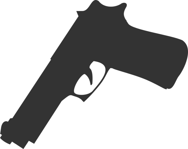 Пистолет силуэт