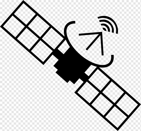 Спутник векторное изображение