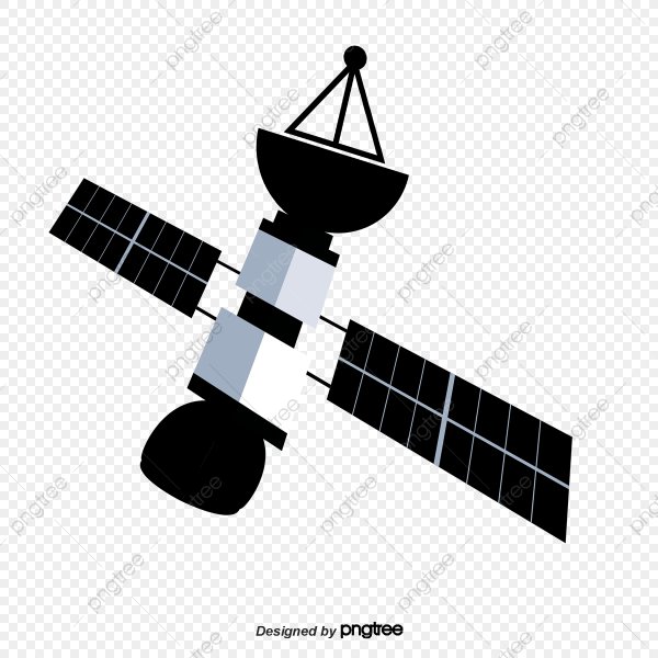 Спутник векторное изображение