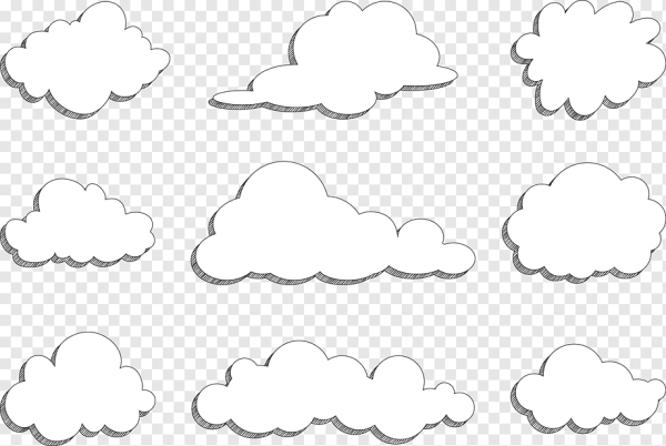 Облака вектор