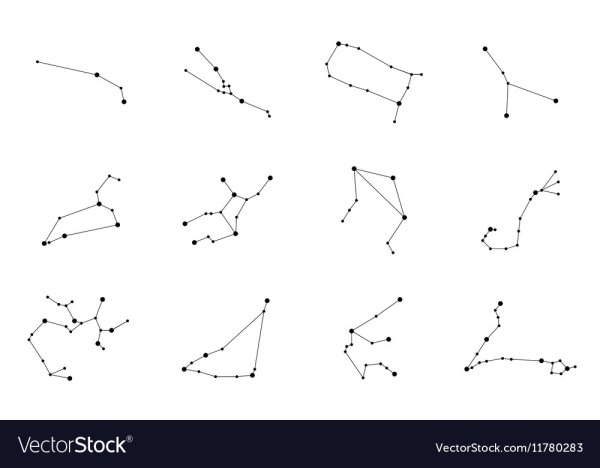 Схематическое изображение созвездий
