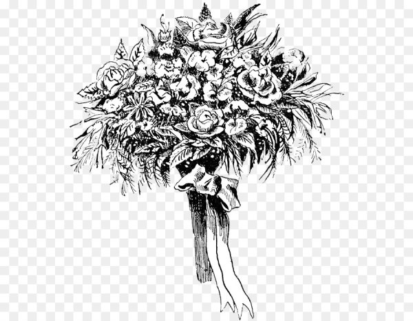 Букет цветов Графика