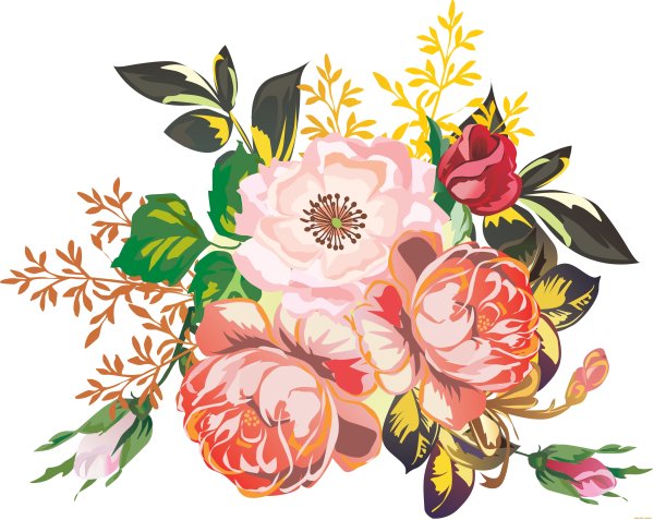 Цветы вектор