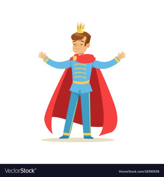 Мальчик принц мультяшный