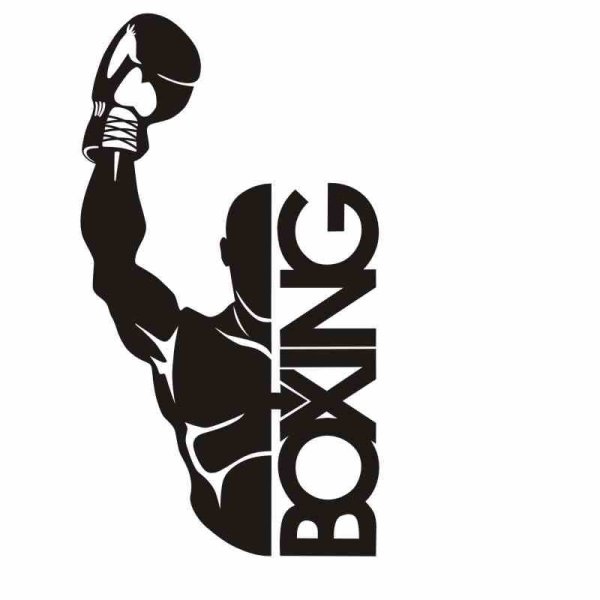 Наклейки на авто боксерские перчатки