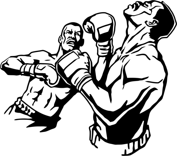 Боксер векторный