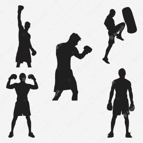 Наклейка боксер на авто