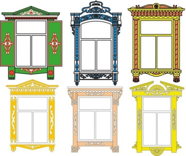 Окошки для домика