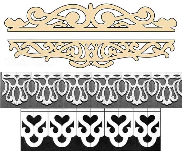 Резные наличники трафареты