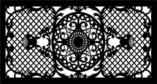 Решетка ЧПУ вектор