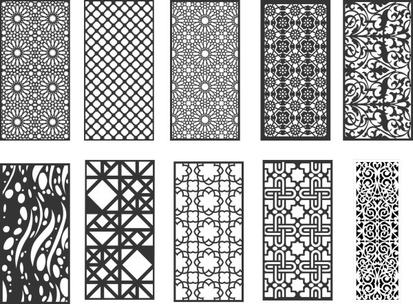 Восточный орнамент AUTOCAD