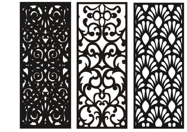 Декоративные панели прорезные