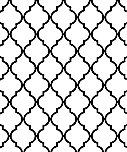 Марокканская решетка вектор