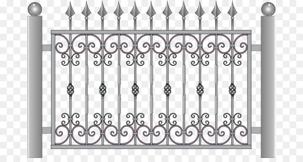 Орнамент на заборе