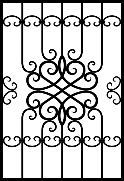Ковка решетка Eskiz