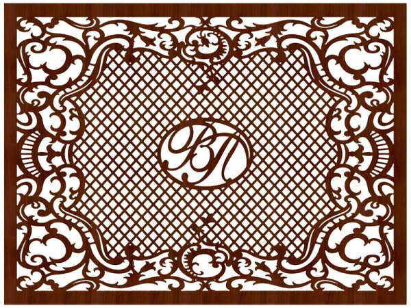 Вензеля для декоративной решетки
