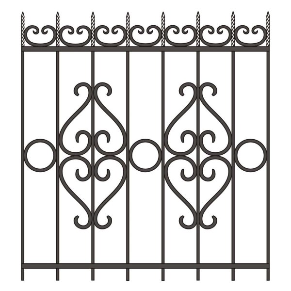 Узорные решетки из металла