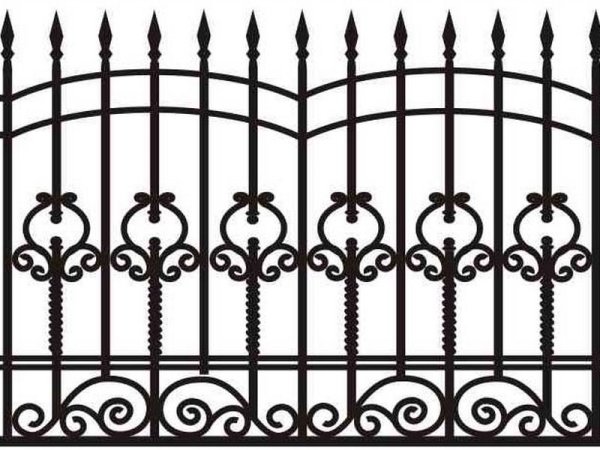 Забор ковка вектор