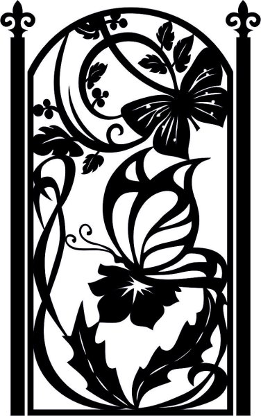 Орнамент для лазерной резки