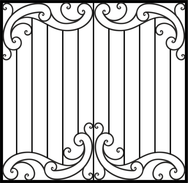 Кованые решетки эскизы