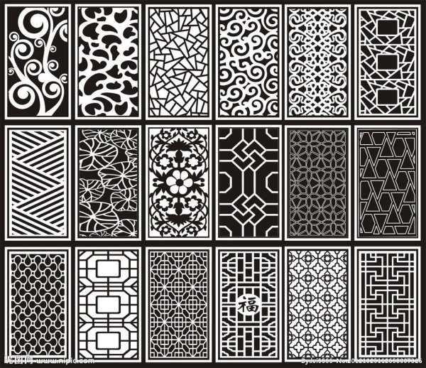 Орнамент в прямоугольнике