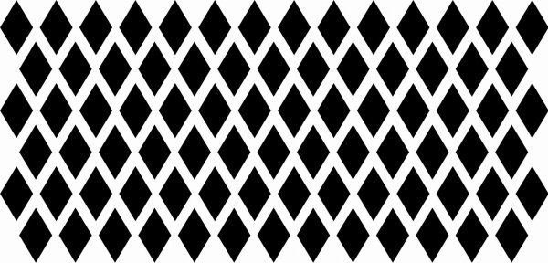 Геометрический узор из ромбов