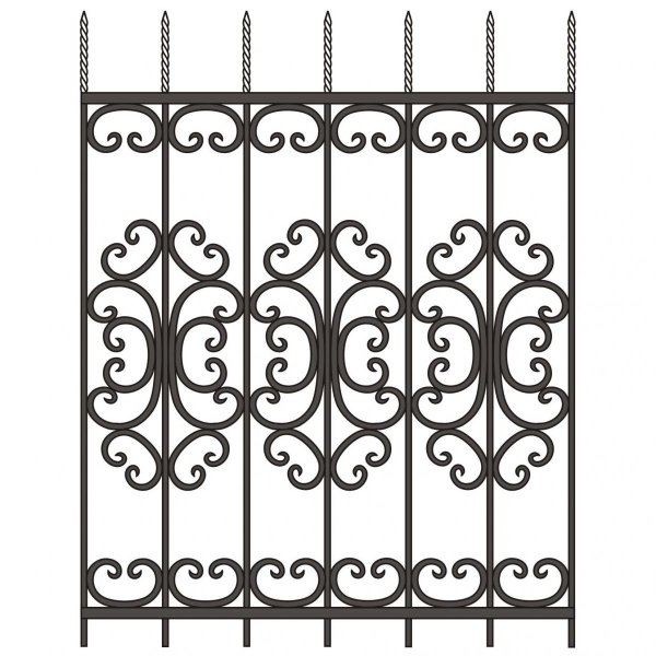 Решетка из металла