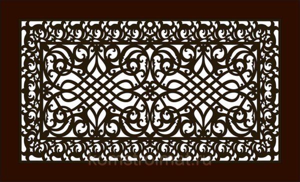 Декоративная решетка для радиатора