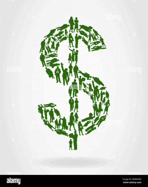 Рисунок Векторная Графика доллар