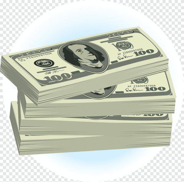 Наклейка доллар