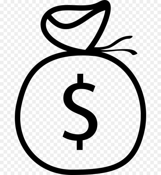 Знак мешка с деньгами