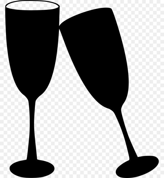 Векторный бокал