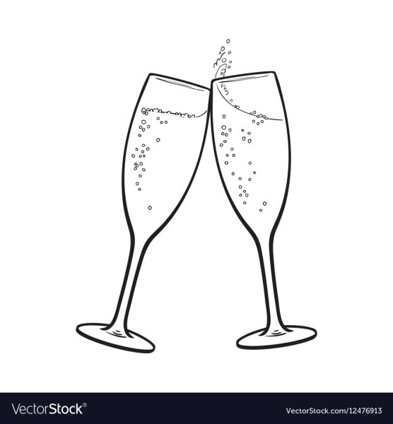 Нарисовать бокал