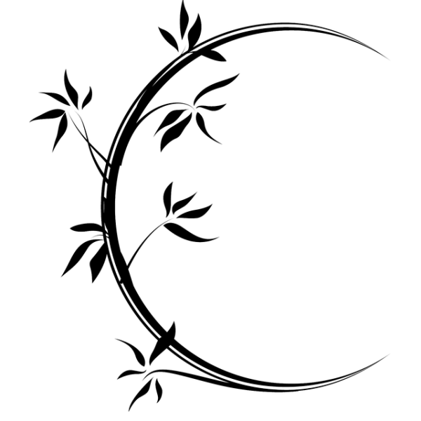 Красивые узоры в круге