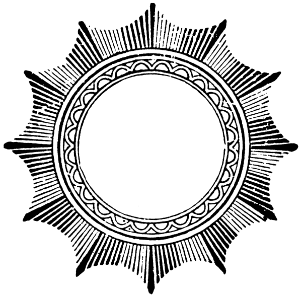 Круглый узор для логотипа