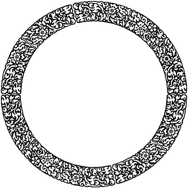 Орнамент в круге