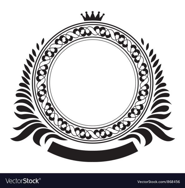 Красивый круг для логотипа