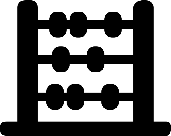 Счеты Абакус вектор