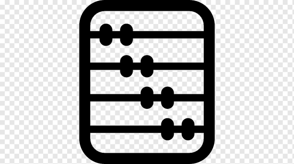 Счеты пиктограмма